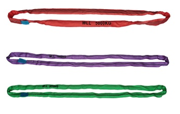 Flat webbing sling