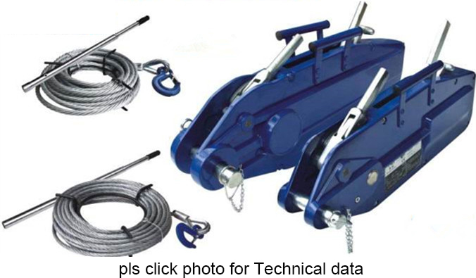 wire rope pulling hoist